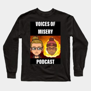 Voices of Misery Podcast Classic Logo Long Sleeve T-Shirt